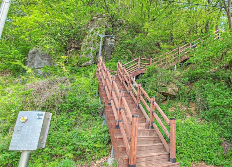 문경 봉명산 출렁다리