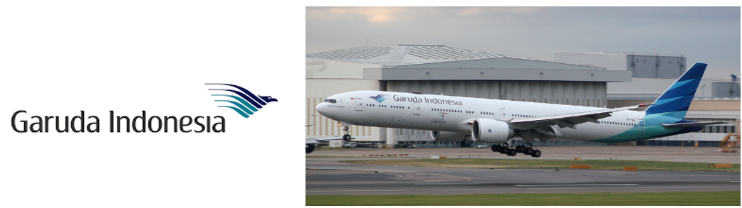 가루다 항공사 비행기 사진