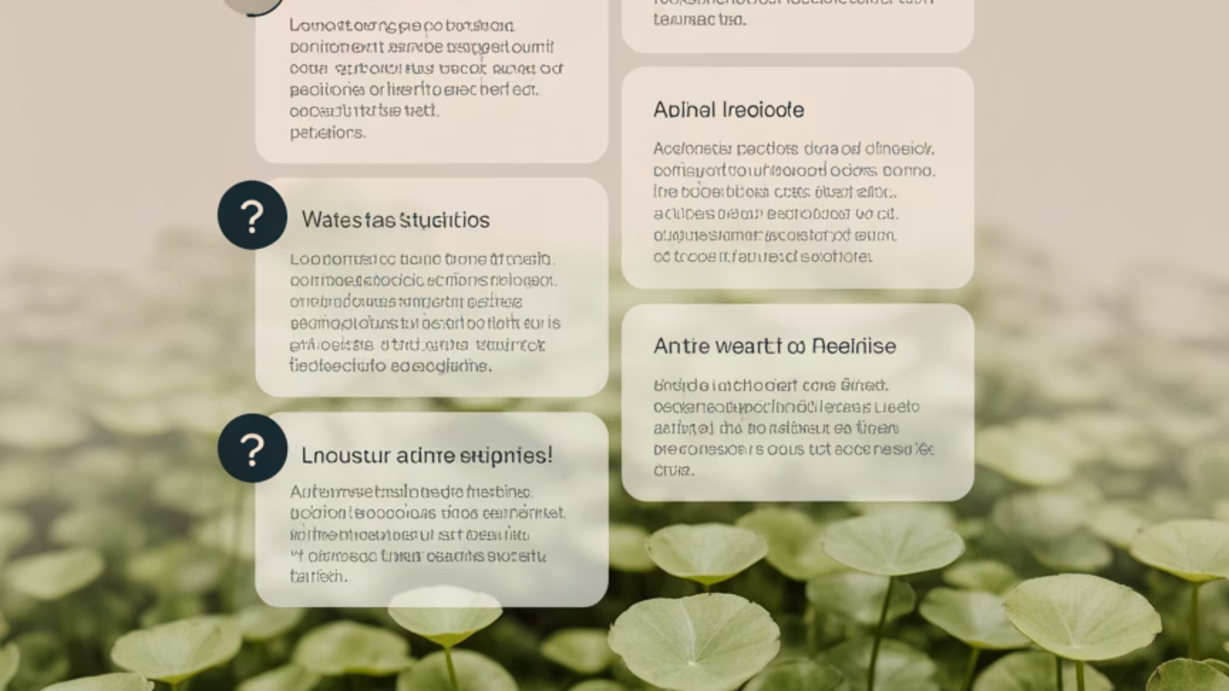 돌미나리와 일반 미나리에 대한 자주 묻는 질문과 답변을 정리한 정보성 이미지