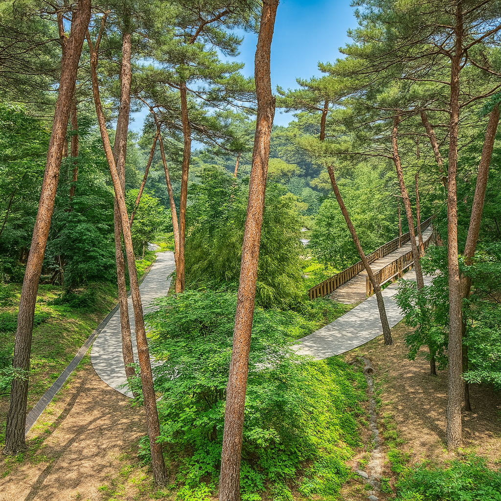 안면도자연휴양림 충남태안