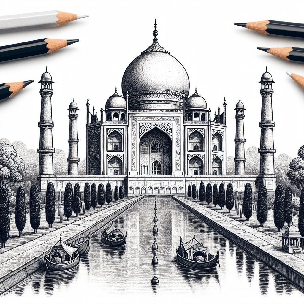인도 타지마할