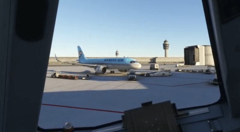 대항항공-비행기-활주로