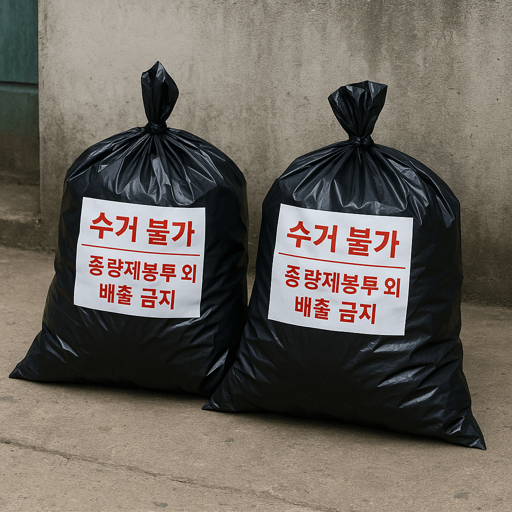 산간 지역과 섬 지역의 분리수거 현실