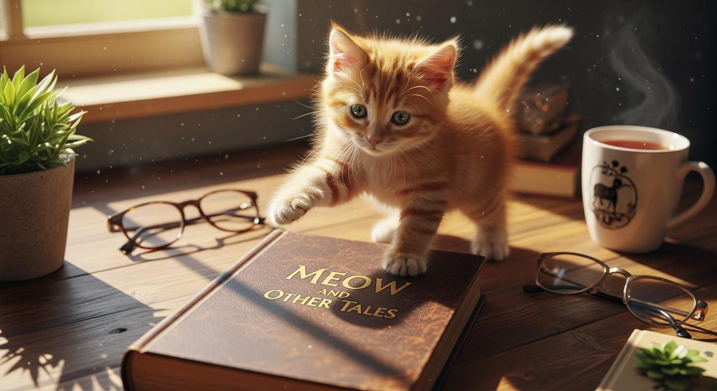 새 친구 야옹이