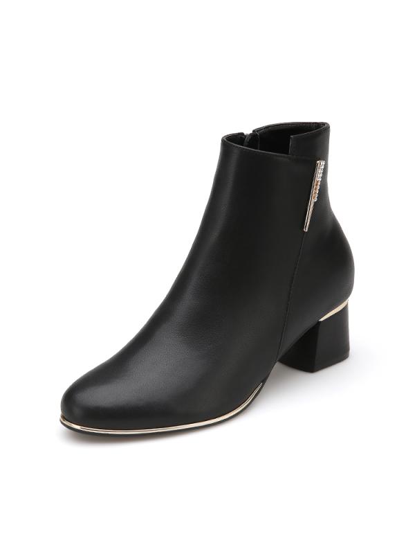 미소페 M-misope 소가죽 앵클부츠 512046522