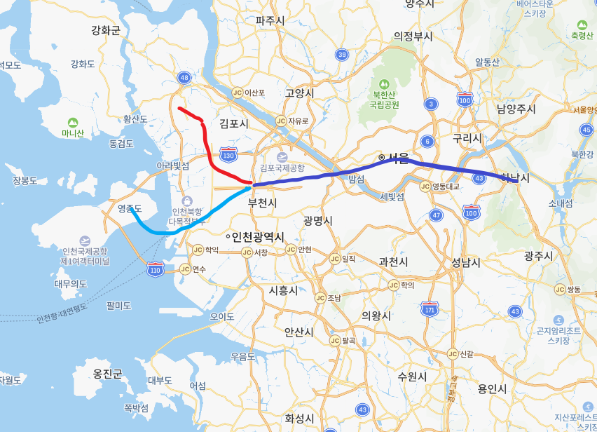 gtx d 노선