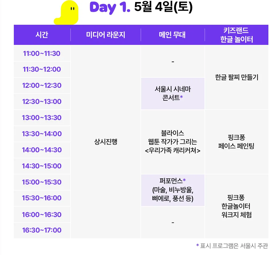 어린이날 광화문광장