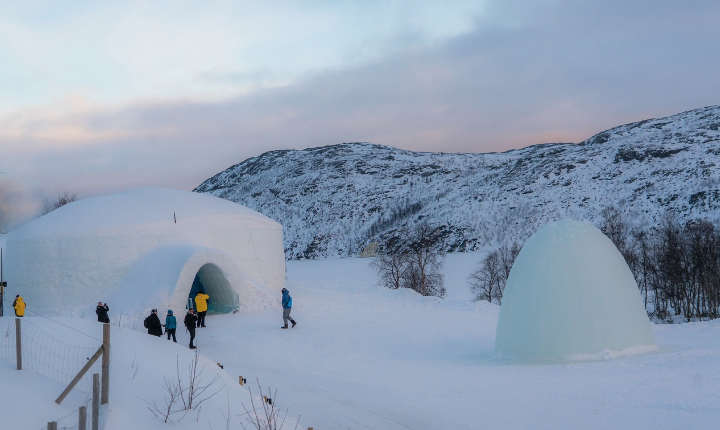 세계 각국의 독특한 숙박 옵션