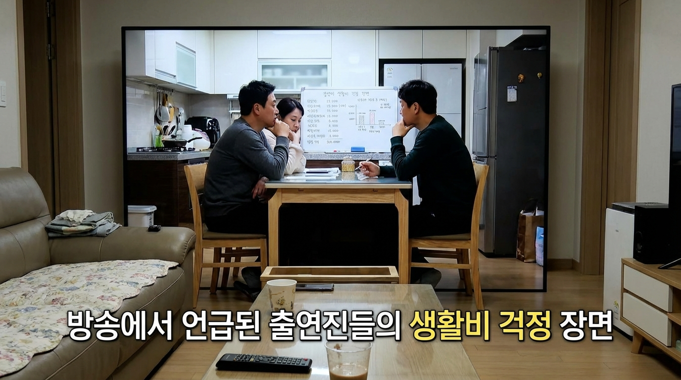 출연진들이 방송에서 언급한 가계 지출 관리 및 맞벌이 고민 장면