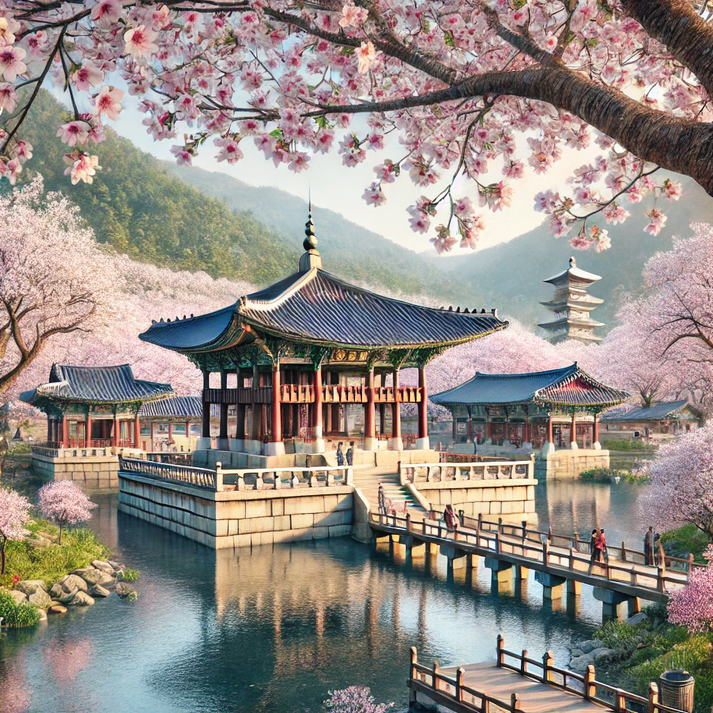신륵사 벚꽃