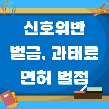 신호위반