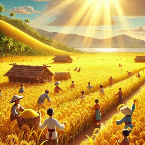 황금빛 벼가 자란 기적의 날