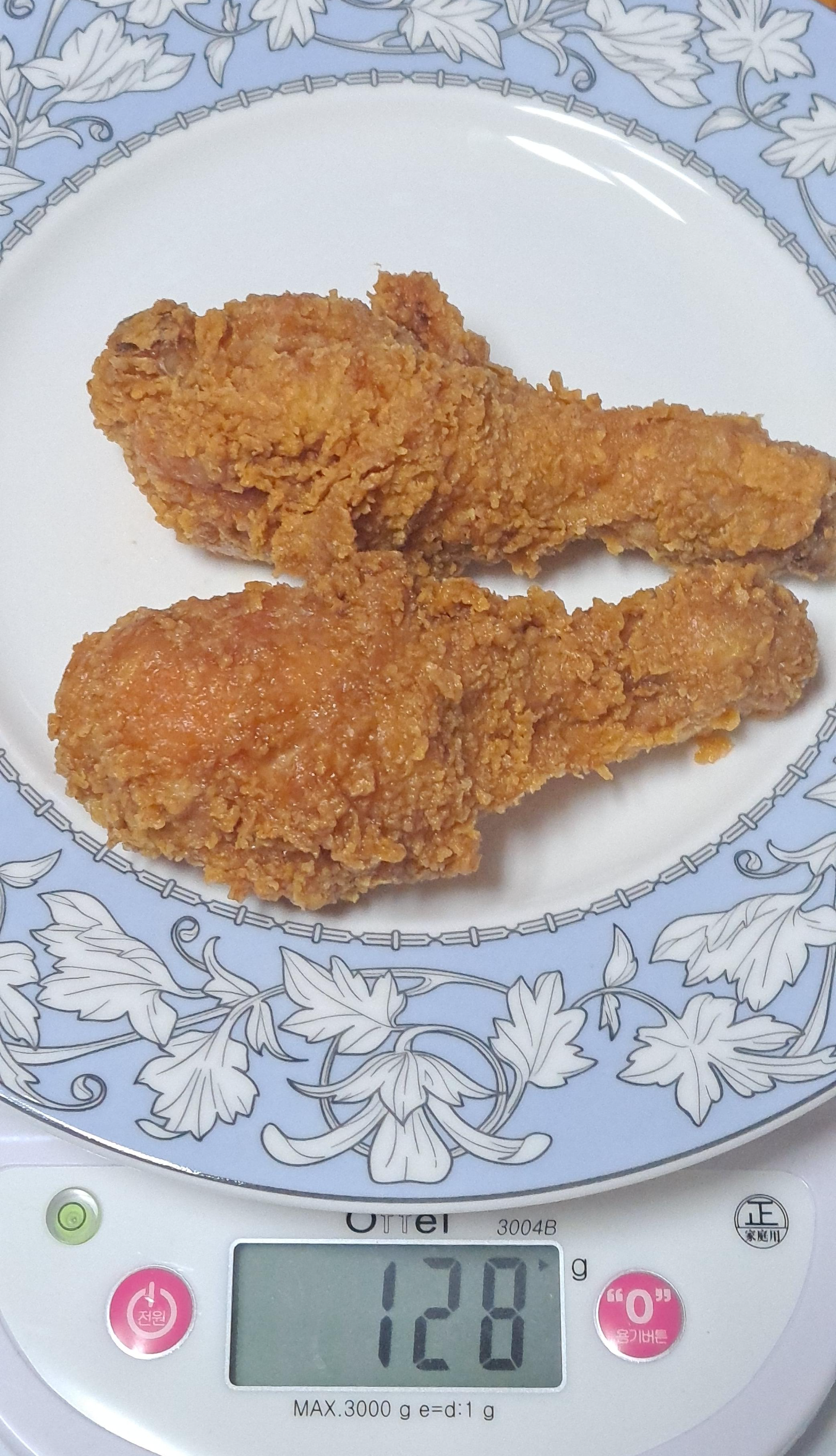 16조각닭다리중량