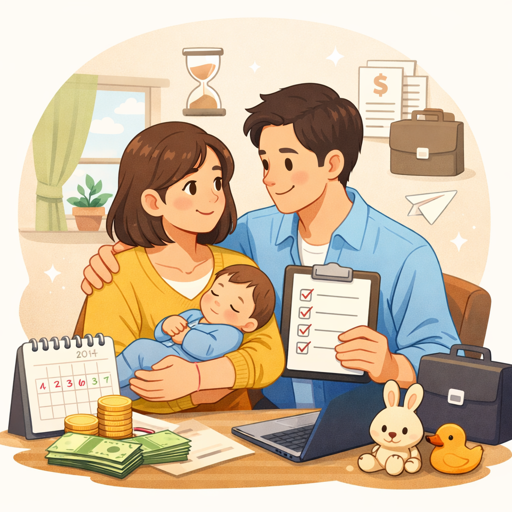 육아휴직 급여 최신 정리 │ 2026년 기준 금액과 신청 흐름 한 번에 이해하기