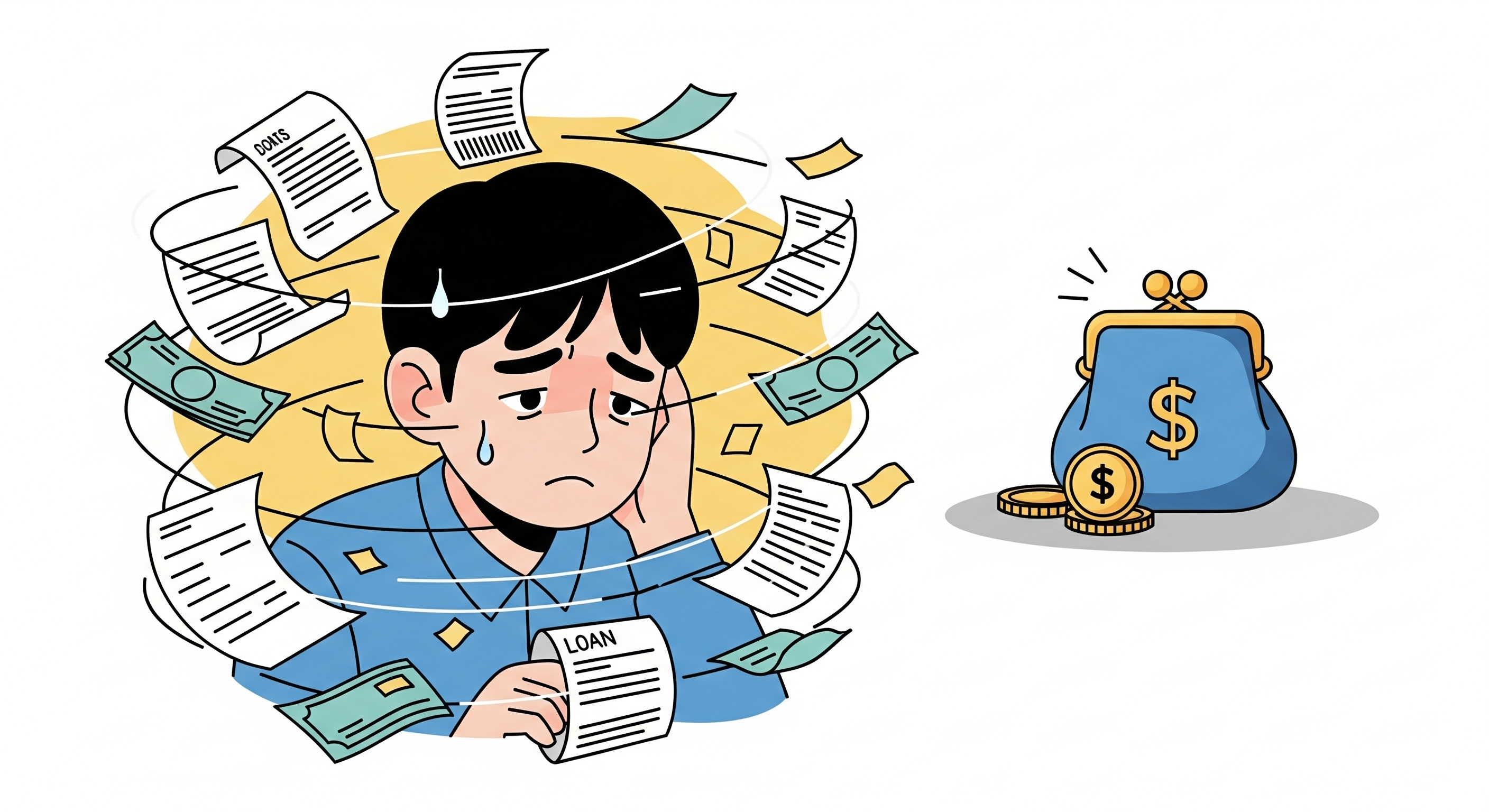 "청년경제, 팍팍한 현실 속 숫자들"에 대한 이미지입니다.