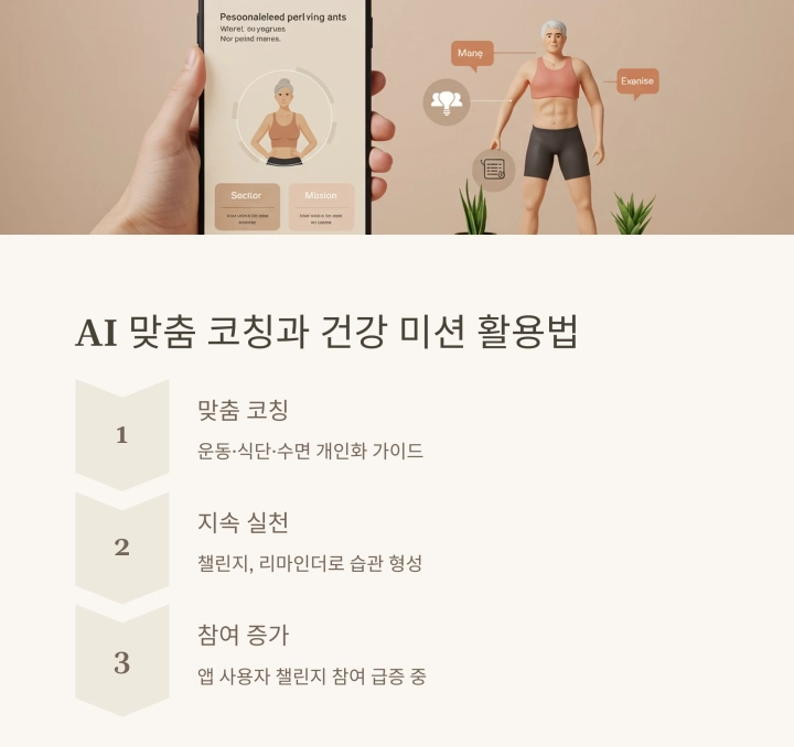 스마트 헬스케어 앱으로 시작하는 40대 건강 습관