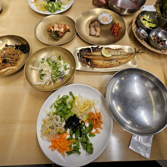 청주 대산보리밥 메뉴 이미지