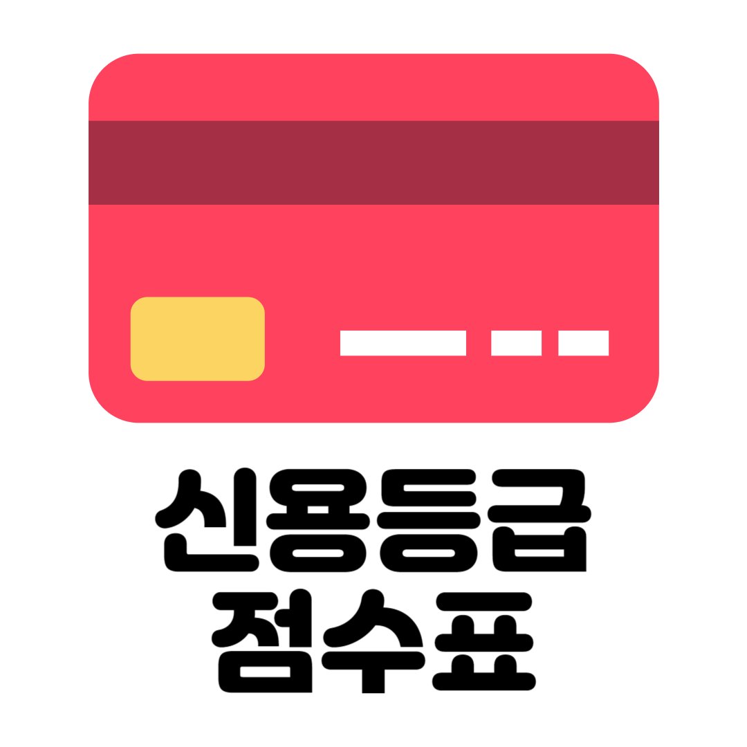 신용등급 점수표