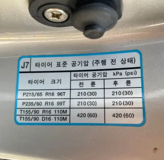 타이어 공기압 적정 범위 완벽정리 안내_5