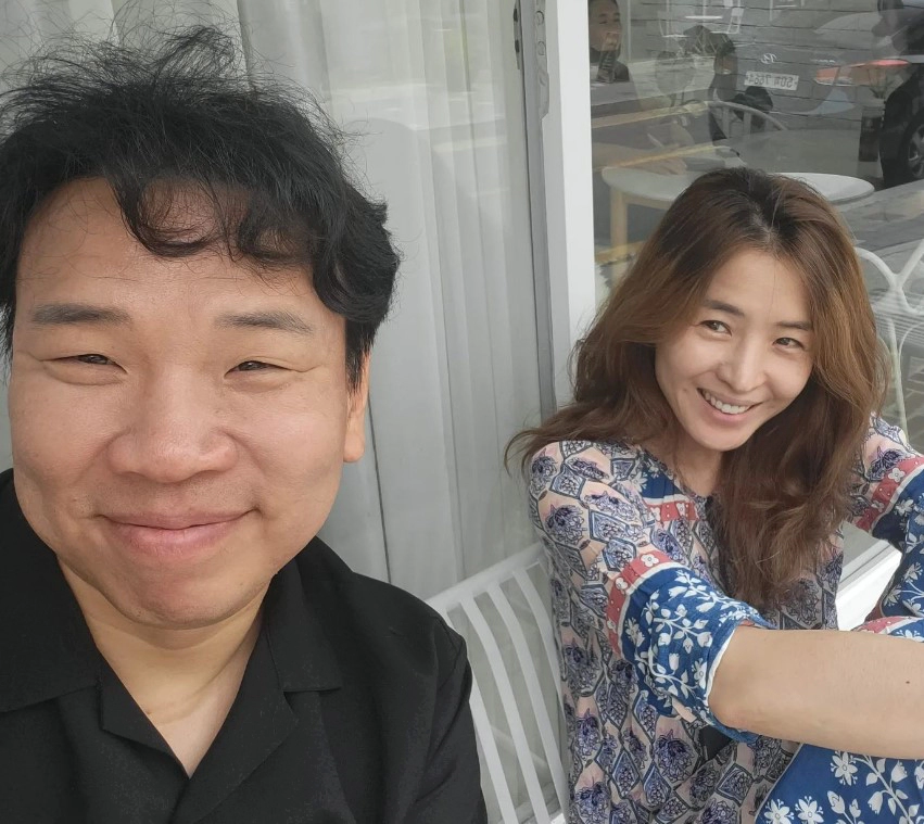 오지헌과 아내 박상미