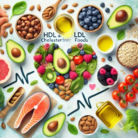 HDLLDL콜레스테롤좋은음식
