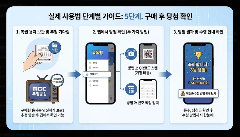 동행복권 어플 사용법 [2026 모바일 구매] 복똑방 앱 설치 및 단계별 이용 가이드