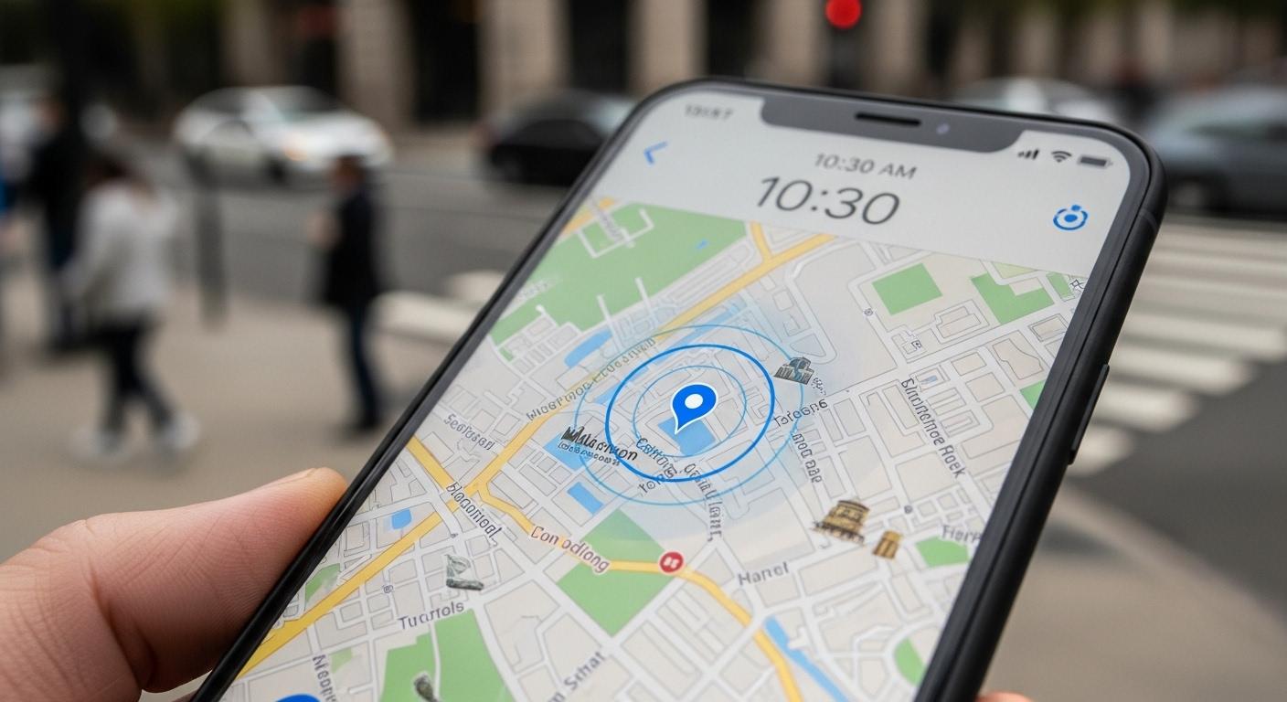 실시간 위치 확인