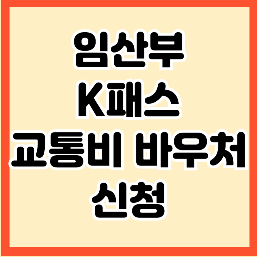 임산부 K패스