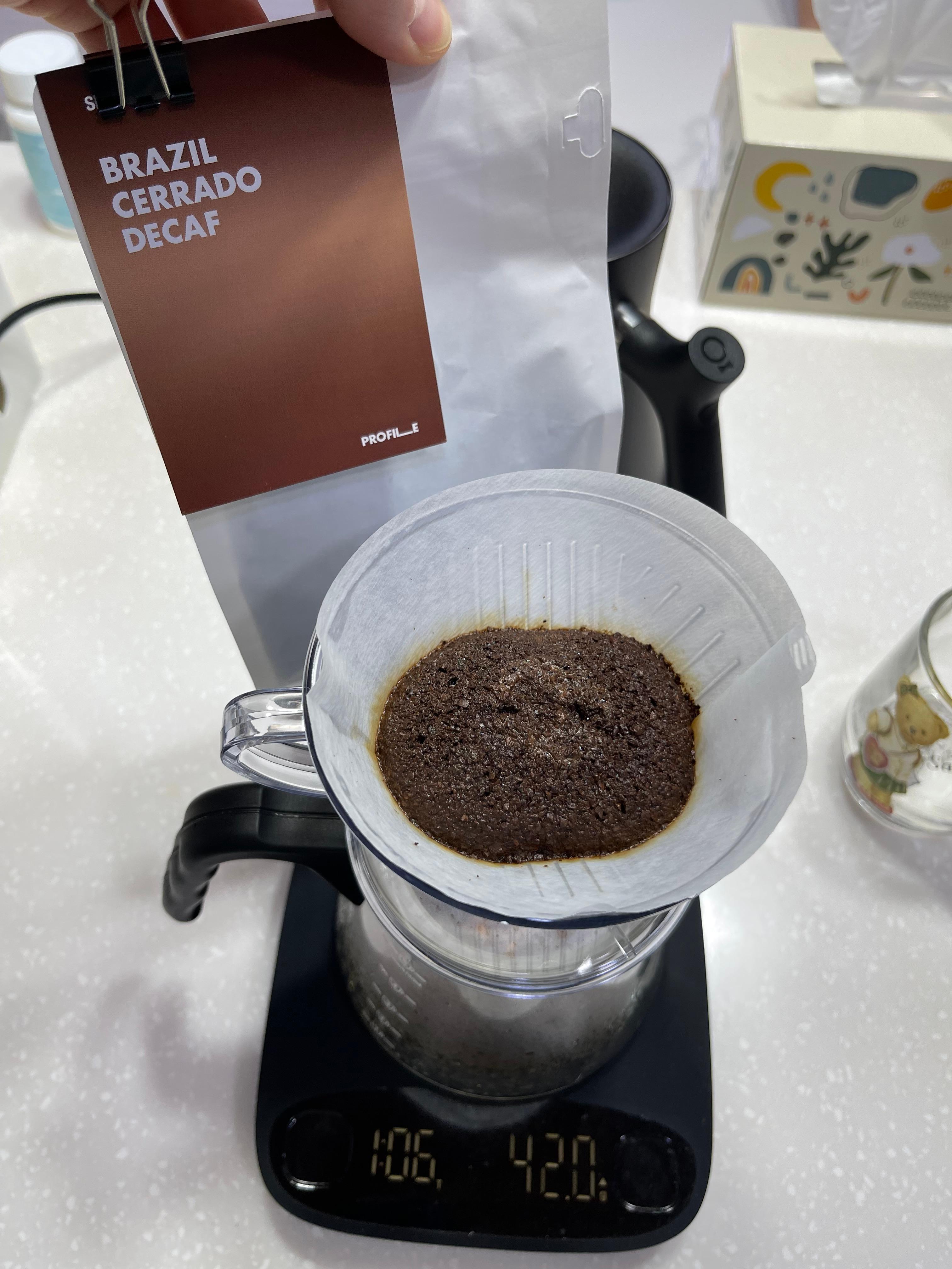 칼리타 102D로 추출