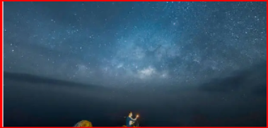 밤하늘 은하수오 함께 걷는 별빛 산책