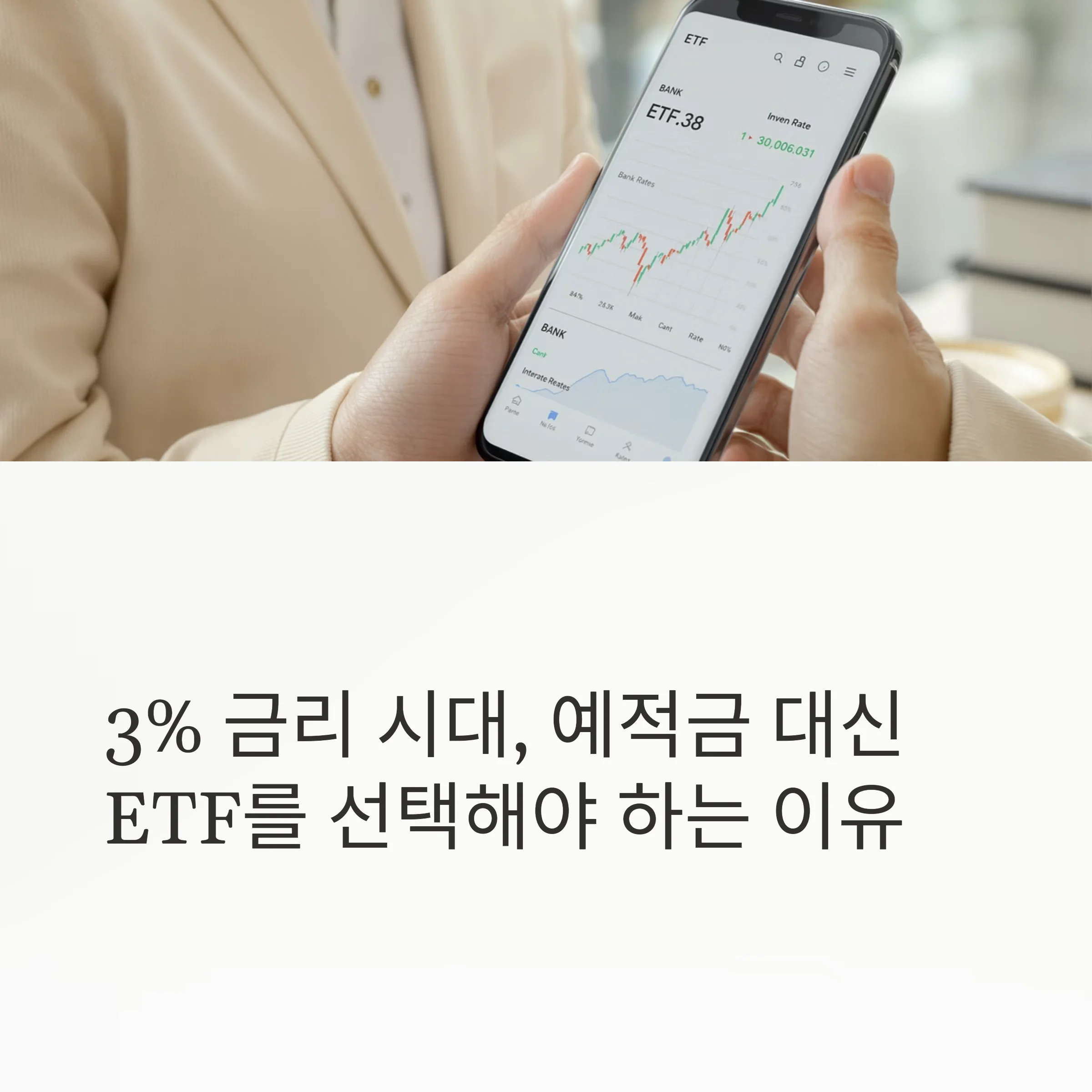 예적금 대신 ETF를 선택