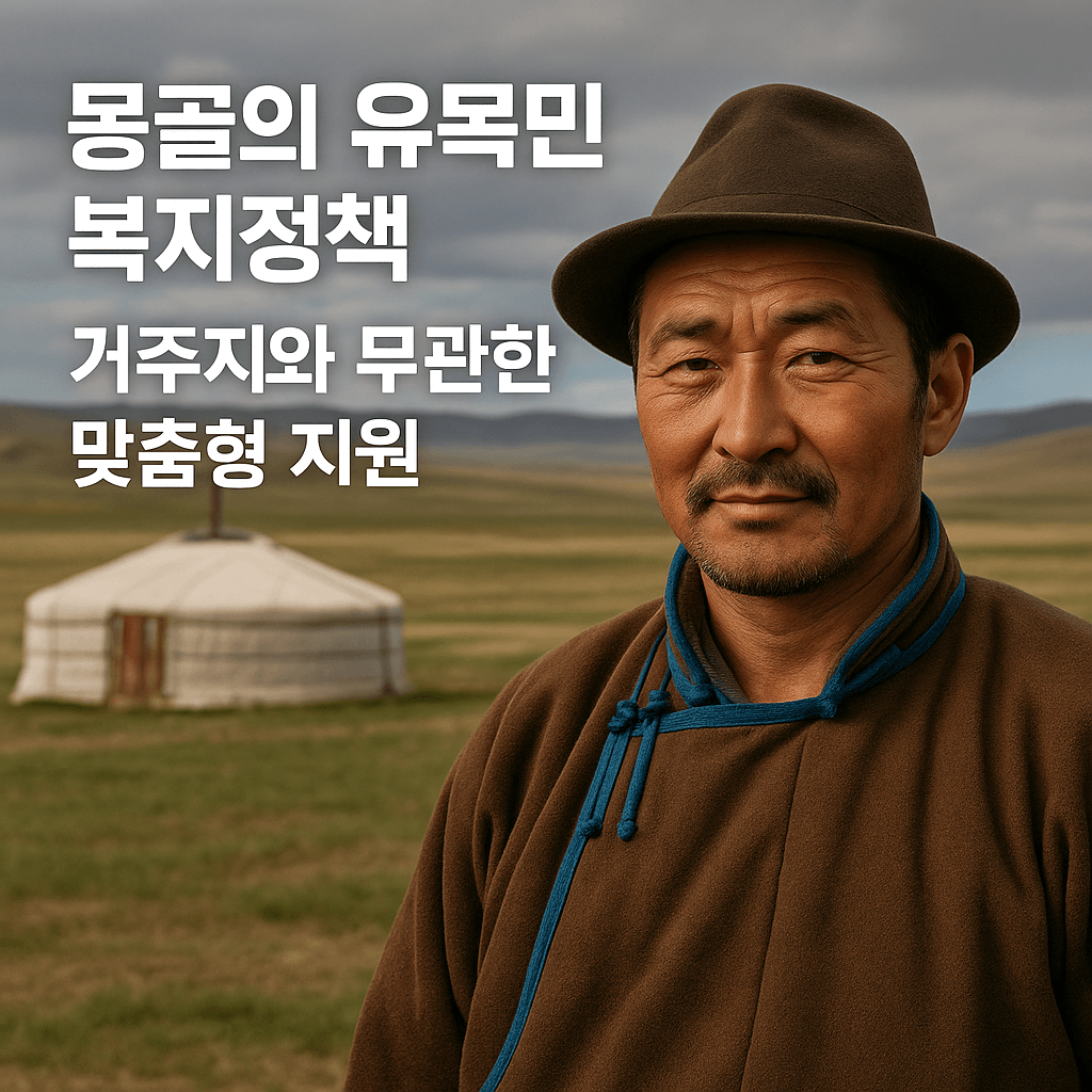 몽골 유목민 복지 정책 소개