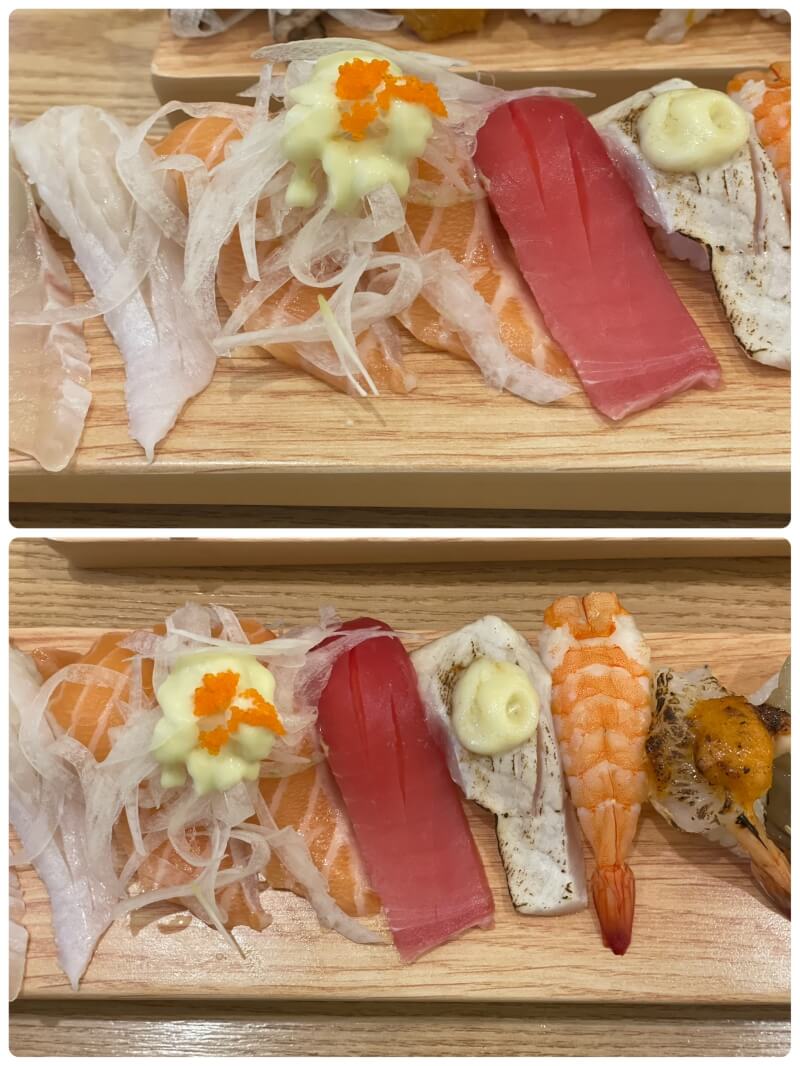 시흥 은계 맛집 오늘도 초밥 - 눈다랑어, 황새치 초밥