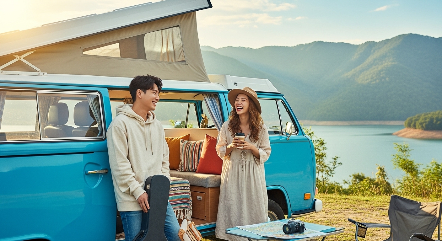 국산 캠핑카