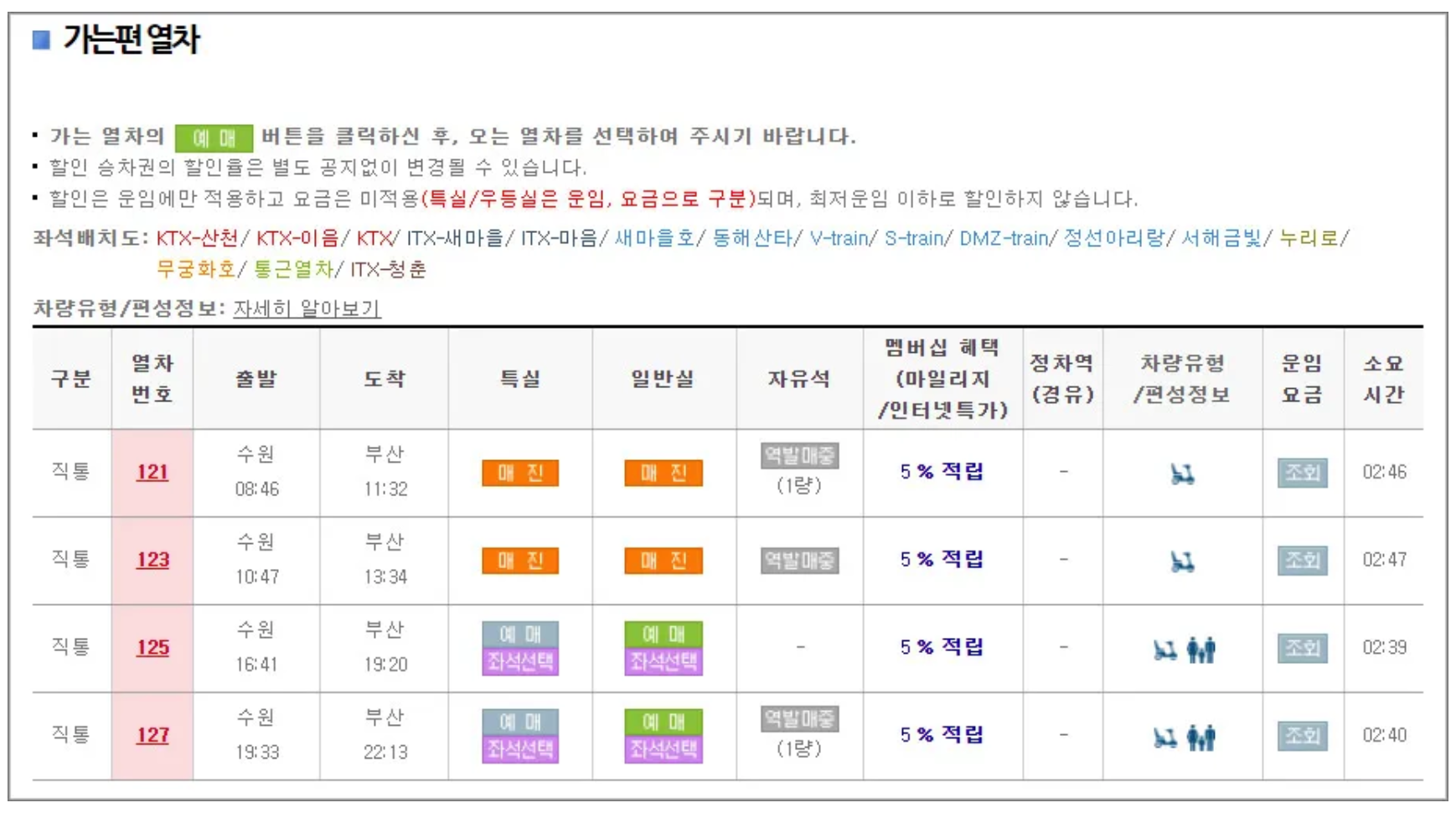 가는편-예매