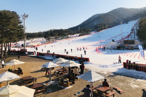 지산 포레스트 리조트 스키장