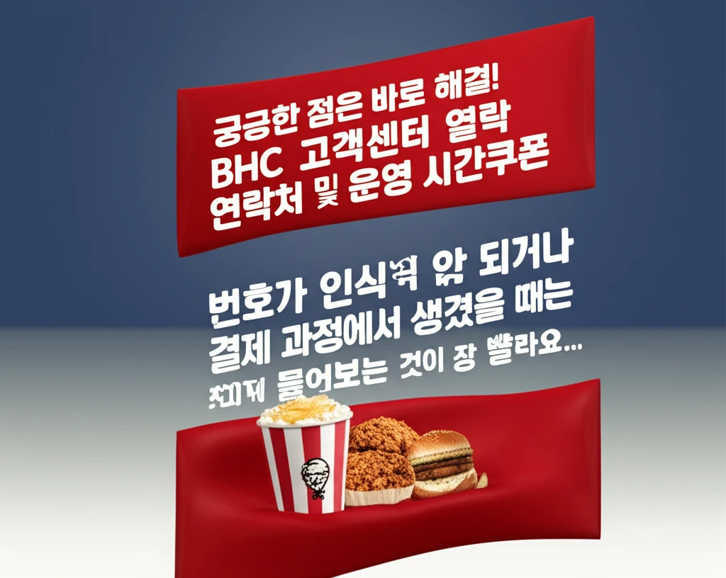 BHC E쿠폰 등록 방법과 고객센터 ..