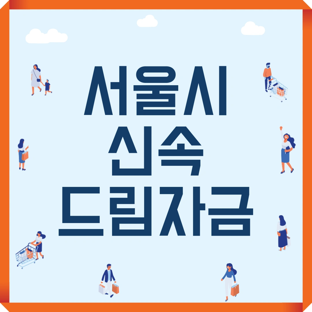 서울시 신속드림자금