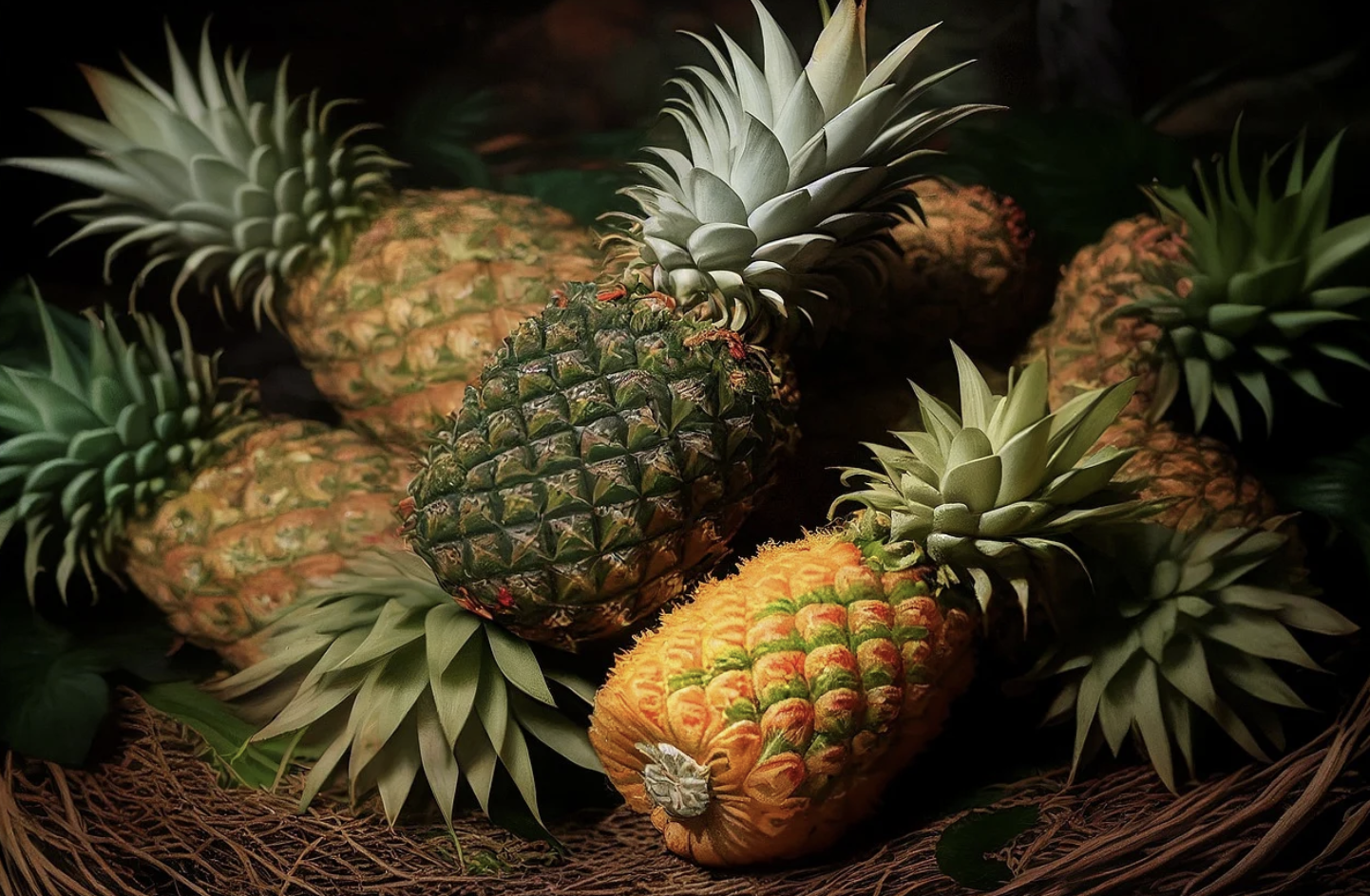 브로멜라인 파인애플