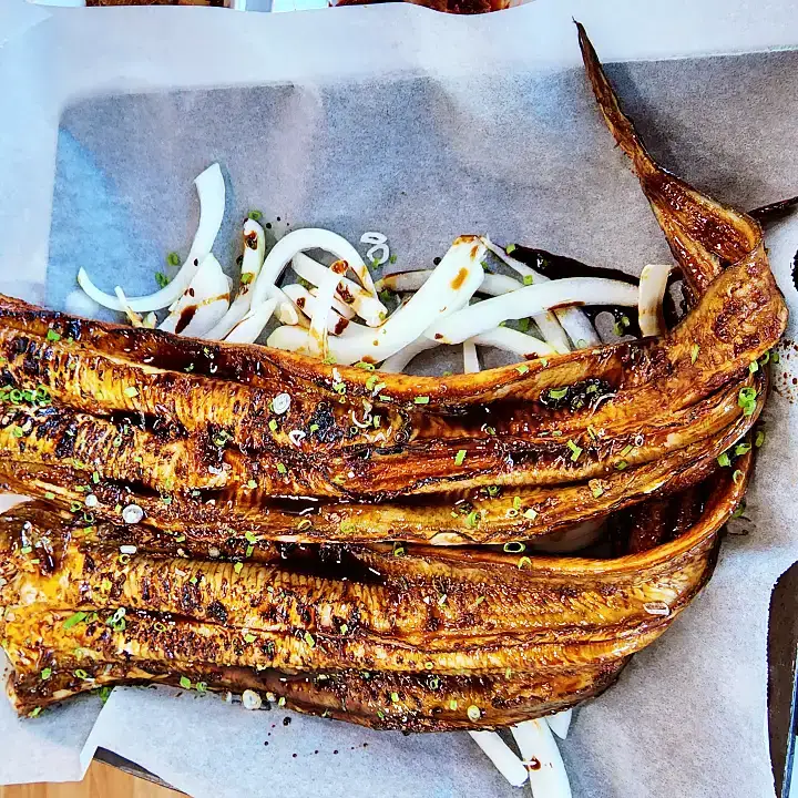 백반기행 180회 반효정 편 삼색 장어구이 바다장어 아나고 붕장어 양념 간장 소금 구이 보령 맛집 소개