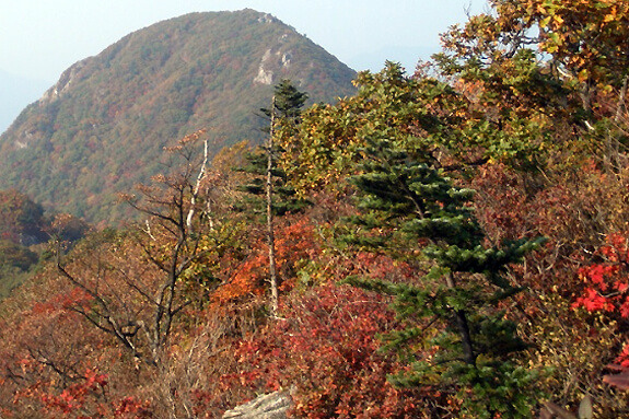 가평 가을 전경