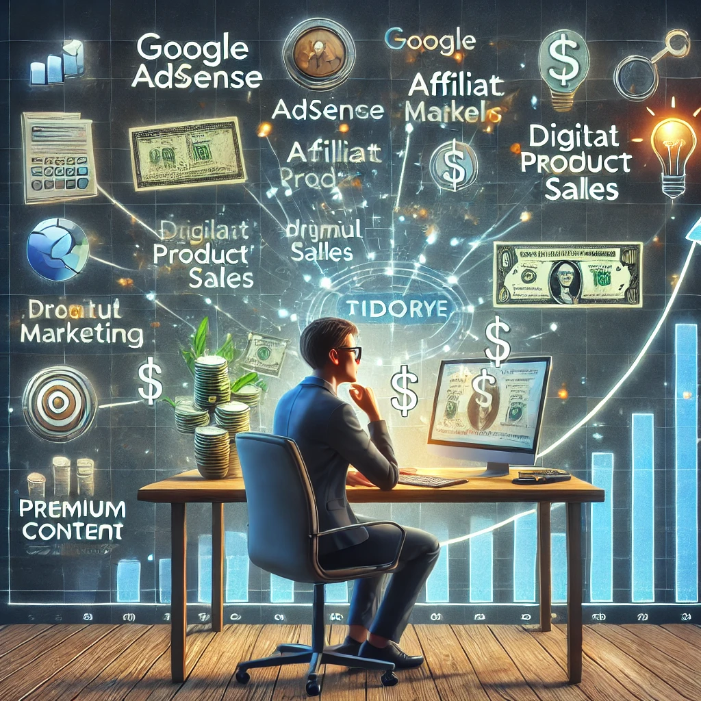 티스토리 블로그 장기적인 수익 모델 만들기 (수익 다각화 전략)