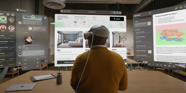 혼합현실(MR) 기기 '비전프로'(VisionPro)