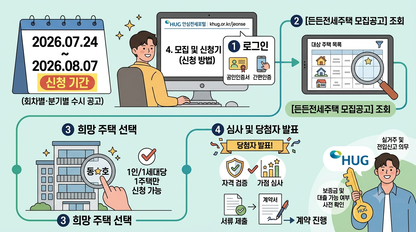 허그안심주택신청기간