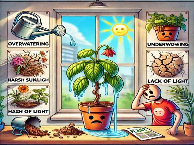 식물 키우기 초보 실패 원인