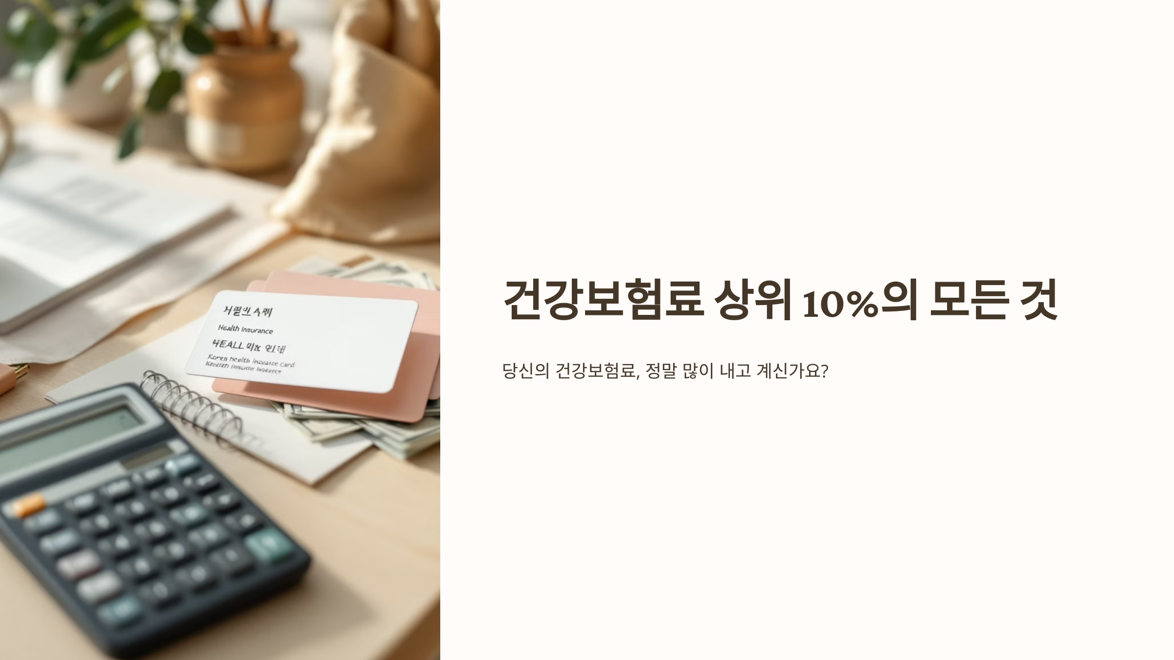 상위 10% 건강보험료