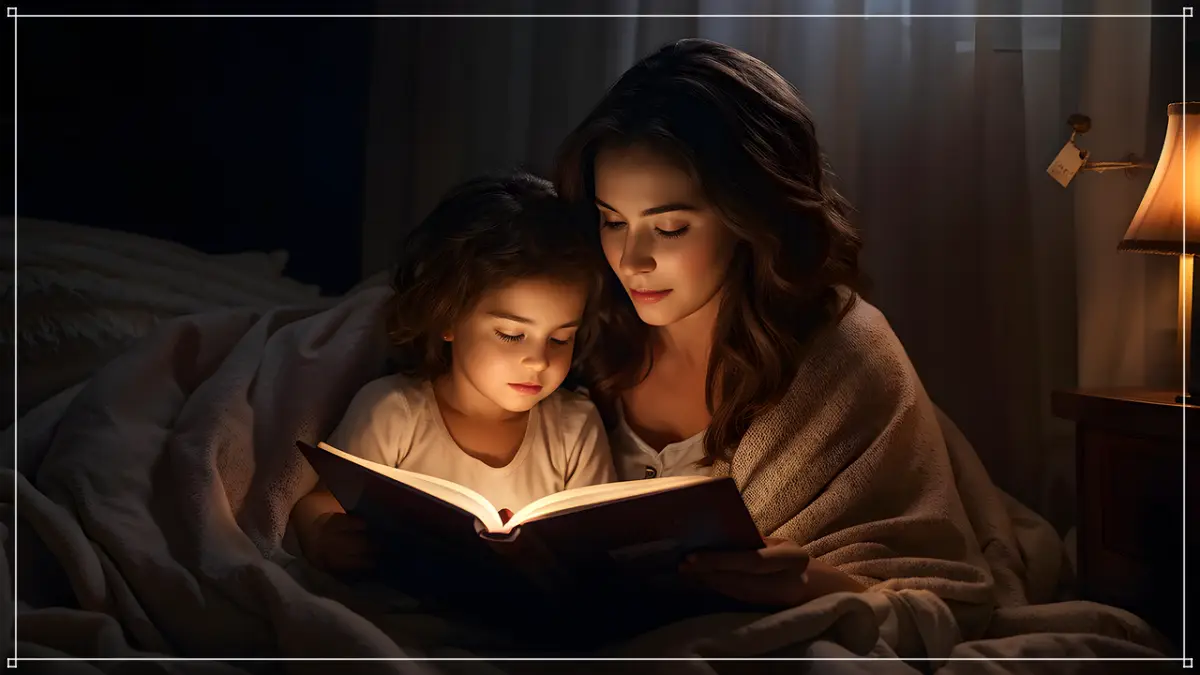 책보는-엄마와-아이