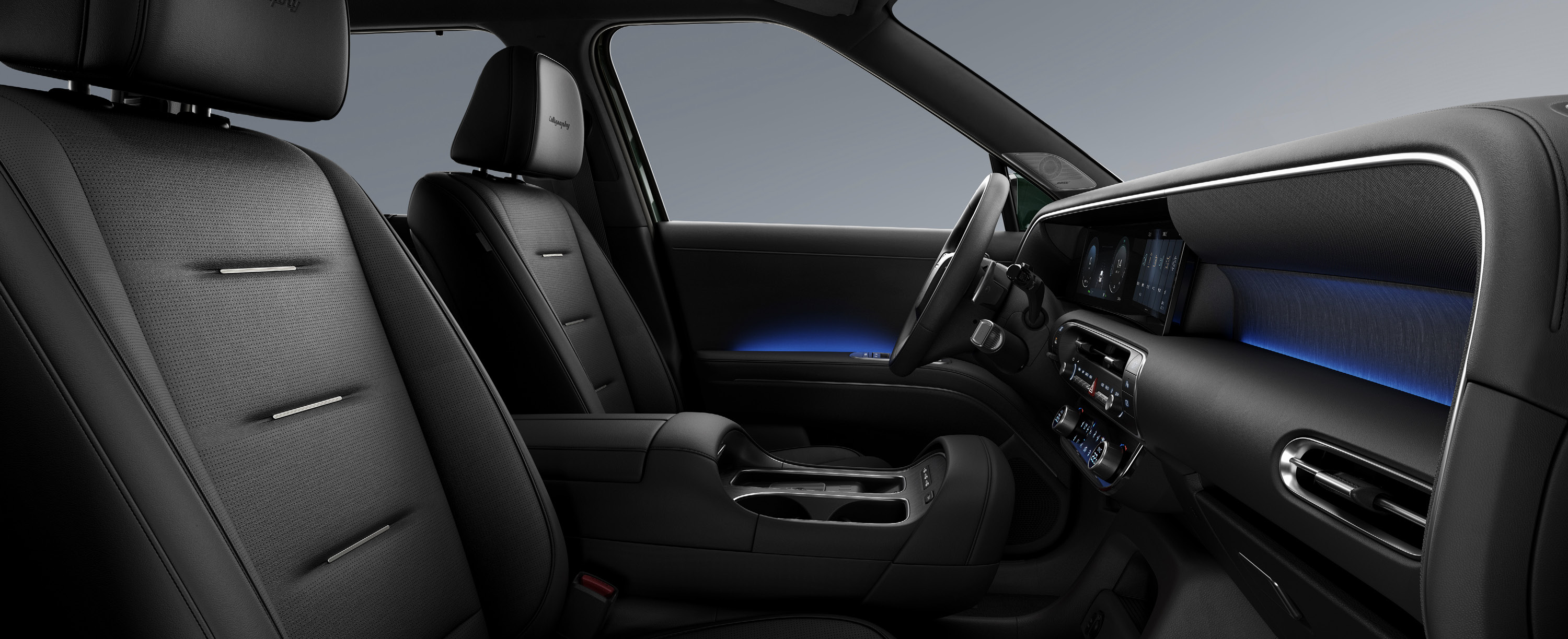 풀체인지 팰리세이드 실내색상 - 블랙 원톤 나파가죽 시트