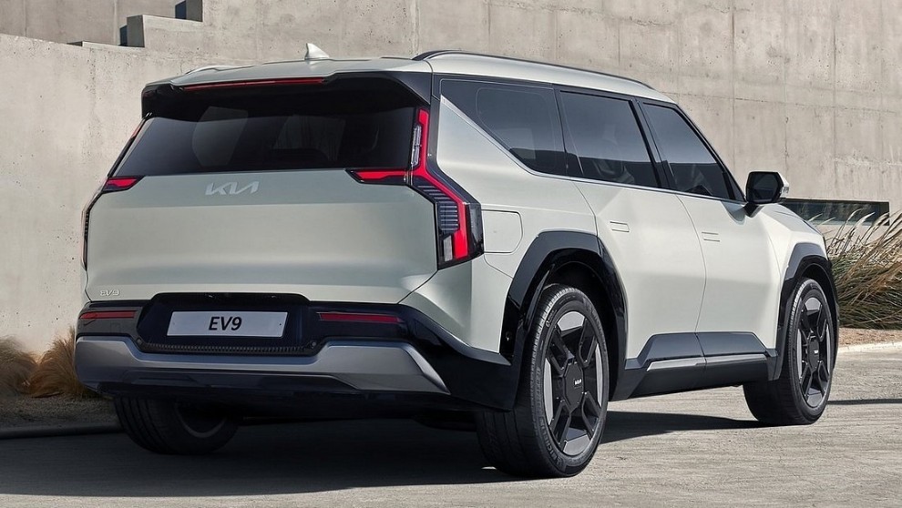 기아 EV9 외부 디자인