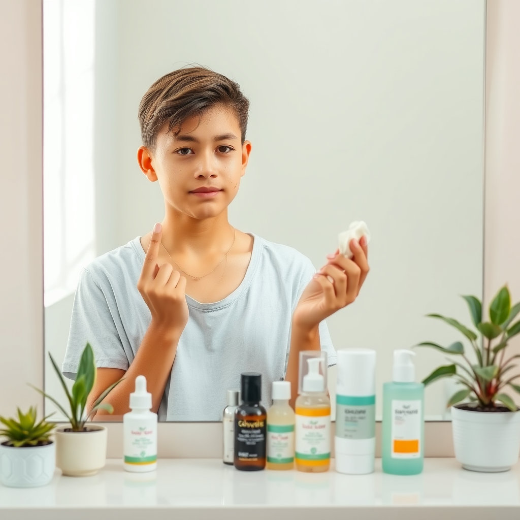 사춘기 피부 관리